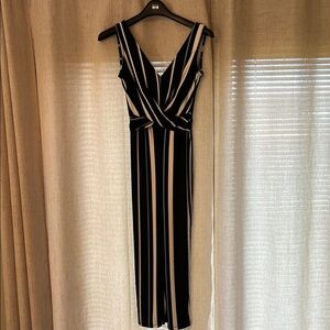 Candie’s Black, Blue, and White Romper